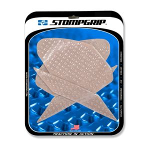 ストンプグリップ STOMPGRIP ストンプグリップ 55-10-0149C トラクションパッドタンクキット クリア VOLCANO NINJA250/400 18-23