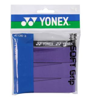 ヨネックス YONEX ヨネックス テニス ウェットスーパーソフトグリップ AC1363 ダークパープル 240