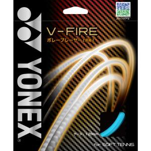 ヨネックス YONEX ヨネックス テニス ソフトテニス用ガット V-FIREV-ファイア SGVF ミントブルー 526