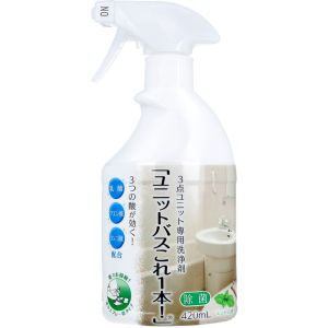 トーヤク トーヤク ユニットバスこれ1本! 3点ユニット専用洗浄剤 ミントの香り 420mL