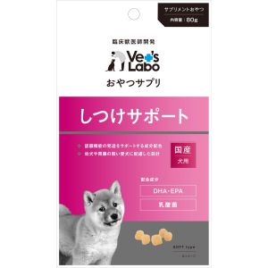 ジャパンペットコミュニケーションズ ジャパンペットコミュニケーションズ おやつサプリ 幼犬用 しつけサポート 80g