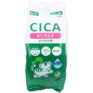 レック LEC レック CICA 水99% 赤ちゃんのおしりふき おでかけ用 30枚×2個入