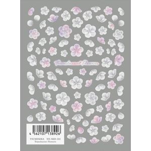 イングカワモト イングカワモト ツメキラ ネイルシール Translucent Flowers NN-SKH-101