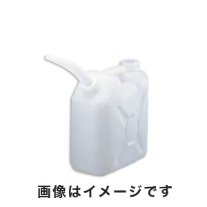 三宝化成 三宝化成 角型瓶 ノズル付 HDPE製 10L 5-037-02