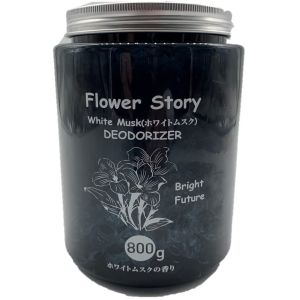 AI-WILL AI-WILL Flower Story 消臭 ビーズ ホワイトムスク の香り 本体 800g