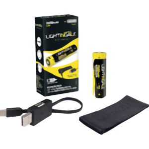 ライティンゲイル LIGHTINGALE ライティンゲイル LTG0002 スマホにも給電できる リチウムイオン充電池 2600mA USB-TYPE-C 18650タイプ