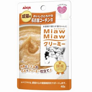 アイシア AIXIA アイシア ミャウミャウ クリーミー 名古屋コーチン風味 40g