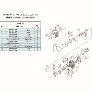 アルバック ULVAC アルバック G-100D/101D G-100D/101D用メンテナンスキットA