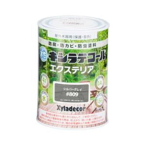 カンペハピオ KANSAI カンペハピオ 水性キシラデコール エクステリアS シルバーグレイ 0.4L