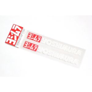 ヨシムラ YOSHIMURA ヨシムラ 904-090-1000 スモールファクトリーステッカー 赤･白
