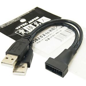 変換名人 変換名人 USB2-MB/CA M/B USB変換 USB2.0 A to M/Bピンヘッダー