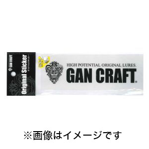 ガンクラフト GANCRAFT ガンクラフト GANCRAFT オリジナルトランスファーステッカー 01 ブラック