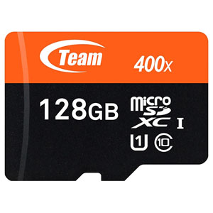 チーム Team チーム マイクロSDXC 128GB TUSDX128GUHS03 UHS-I Class10 microSDカード