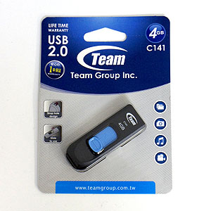 チーム Team チーム USBメモリ 4GB TC1414GL01 USB2.0 Team