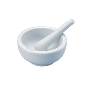 タキシン 磁製乳鉢 φ150mm 乳棒付き 6-549-04