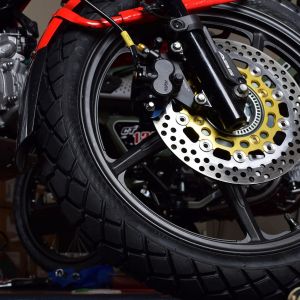 エヴァテック エヴァテック EVT-5127-BK キャストホイール 前後セット ブラック CT125