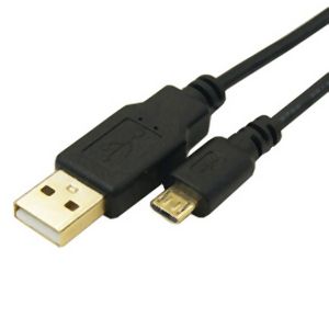 変換名人 変換名人 USB2A-MC/CA100 極細USBケーブルAオス-microオス 1m
