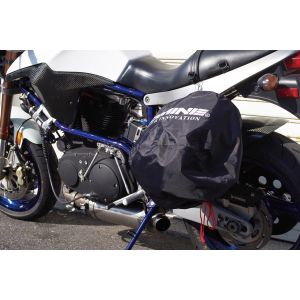 コミネ KOMINE コミネ 09-338 AK-338 WR HELMET BAG ブラック フリー