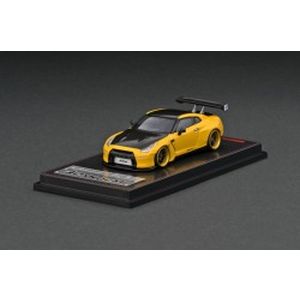 イグニッションモデル イグニッションモデル 1/64 PANDEM R35 GT-R Yellow Metallic IG2797 ignition model