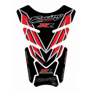 モトグラフィックス MOTOGRAFIX モトグラフィックス MT-TH017RK タンクパッド RED/ブラック HONDA QUADPAD