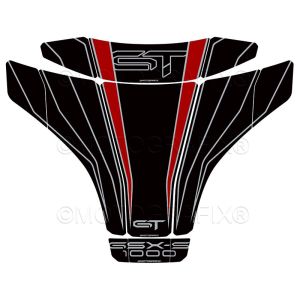 モトグラフィックス MOTOGRAFIX モトグラフィックス MT-TS039KR タンクパッド BLK/レッド GSX-S1000GT 22-23