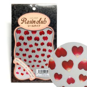 イングカワモト イングカワモト ツメキラ レジンクラブ Heart-shaped petals 両面 UVレジン用 RC-HSP-101