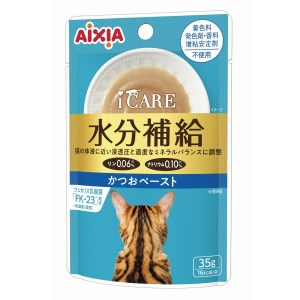 アイシア AIXIA アイシア i CARE 水分補給 かつおペースト 35g