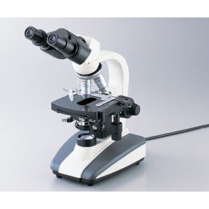 アズワン  AS ONE アズワン セミプラノレンズ生物顕微鏡 LEDライト 双眼 40～1000× E-138-LED 8-4171-02 メーカー直送・代引不可