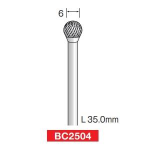 ミニター ミニモ Minimo ミニター ミニモ BC2504 超硬カッター マイクロカット φ6 1本