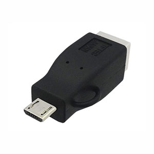 3Aカンパニー USB2.0 B(メス)-microUSB(オス)変換プラグ USB変換アダプタ UAD-BMCB