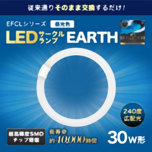 エコデバイス エコデバイス EFCL30LED/28N 30形LEDサークルランプ昼光