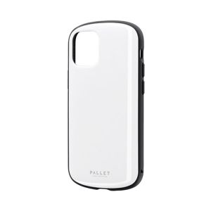 MSソリューションズ LEPLUS MSソリューションズ iPhone 12 mini 超軽量 極薄 耐衝撃ハイブリッドケース PALLET AIR ホワイト LP-IS20PLAWH