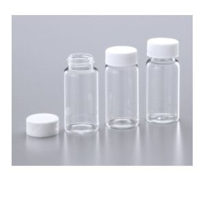 ウィザーライフサイエンス WEXER ガラスシンチレーションバイアル (20mL) キャップ別包装 PPキャップ/パルプ・アルミニウムライナー 1-2502-03 03-337-15