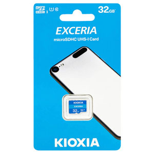 キオクシア Kioxia 海外パッケージ キオクシア マイクロSDHC 32GB LMEX1L032GG4 EXCERIA UHS-I Class10 microsdカード