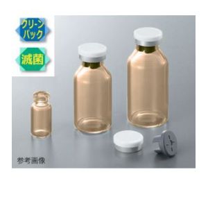 アズワン  AS ONE アズワン 低溶出バイアル瓶 VIST処理・超純水洗浄・γ滅菌処理 5mL 10本入 4-378-02