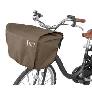 フィーノ FINO フィーノ FN-FR-01 FINO 電動アシスト自転車用カゴカバー前用 ブラウン
