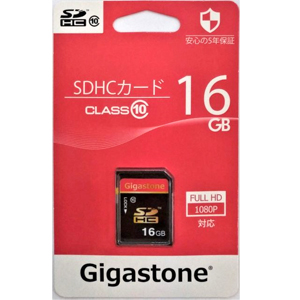 ギガストーン gigastone ギガストーン GJS10-16G SDHC 16GB Class10 メーカー5年保証