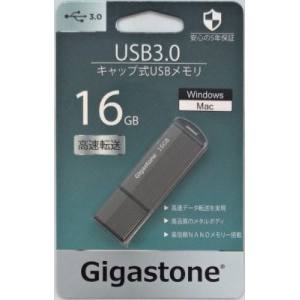 ギガストーン gigastone ギガストーン GJU3-16GK USB3.0メモリ 16GB メーカー5年保証