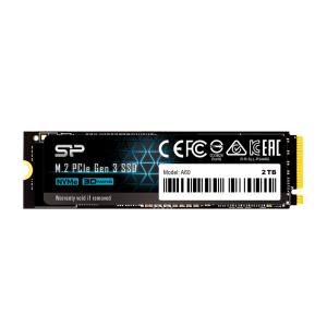 シリコンパワー silicon power シリコンパワー SSD M.2 1TB SP002TBP34A60M28 PCIe Gen3x4 2TB 3年保証
