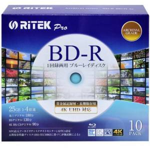 ライテック RITEK RITEK BDR-25AG10SC アーカイブメディア BD-R 4倍速 25GB 10枚 推定寿命50年以上