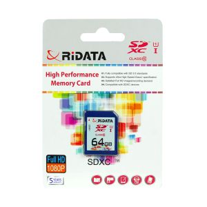 ライデータ RIDATA RIDATA SDXC 64GB CLASS10 UHSI