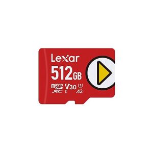 レキサー Lexar (B品 パッケージ破損品 中身新品) レキサー LMSPLAY512G-BNNNJ PLAY microSDXCカード 512GB UHS-I U3 V30 A2