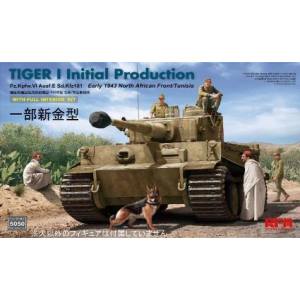 ライフィールドモデル ライフィールドモデル 1/35 タイガーI極初期型 1943年前期/北アフリカ戦線/チュニジア w/フルインテリア RFM5050