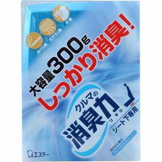  エステー クルマの消臭力シート下専用 ウォータリースカッシュ 300g K-62 12118