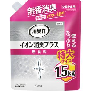 エステー エステー ST12804 消臭力クリアビーズ イオン消臭プラス 特大 つめかえ 無香料