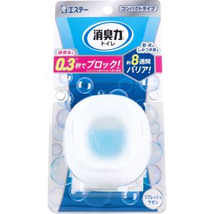 エステー エステー 消臭力 コンパクト トイレ用 本体 リフレッシュサボンの香り 6mL