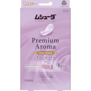 エステー エステー ST30356 ムシューダ Premium Aroma 1年間有効 クローゼット用 3個入 グレイスボーテ