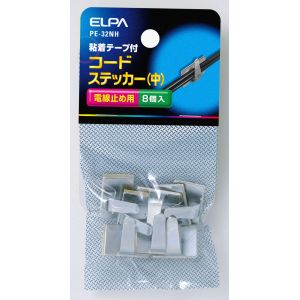 朝日電器 エルパ ELPA エルパ PE-32NH コードステッカーM ELPA 朝日電器