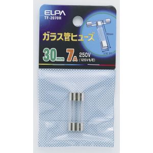 朝日電器 エルパ ELPA エルパ TF-2070H ガラス管ヒューズ30MM ELPA 朝日電器