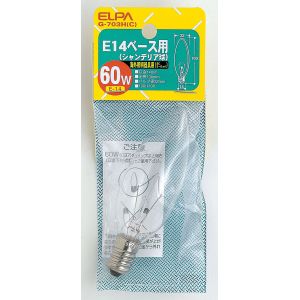 朝日電器 エルパ ELPA エルパ G-703H C E14シャンデリア ELPA 朝日電器